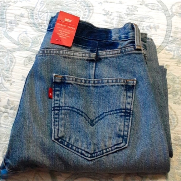 Levi’s denim jeans Gusset Taper size 30 NWT Levi’s altered - Picture 7 of 15